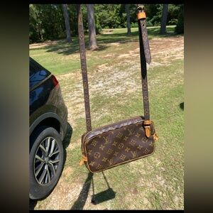 Louis Vuitton Classic Brown Monogram Messenger Bag